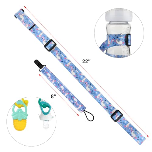 Baby Stroller Travel Essentials: Cup & Toy Straps, Napkin Holder