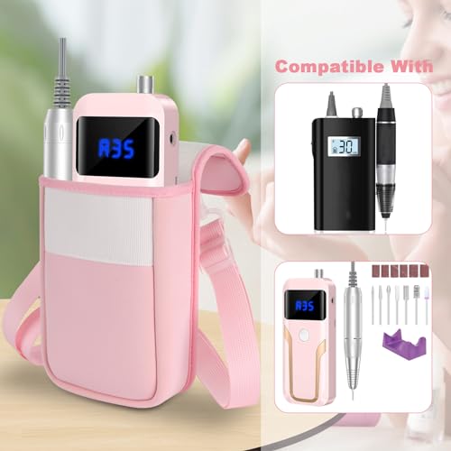 Portable Nail Drill Machine Travel Storage Bag