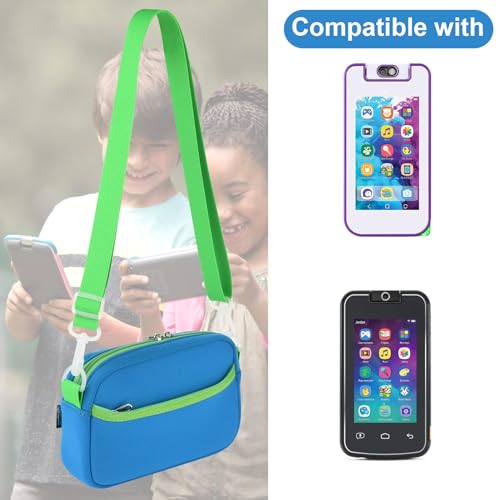 VTech KidiBuzz 3/G2 Kids Crossbody Phone Bag - Blue