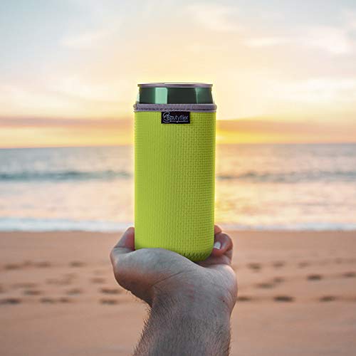 Anti-Slip Neoprene Insulator Sleeves for 16oz Bottles - Camping & Party, Pack of 4